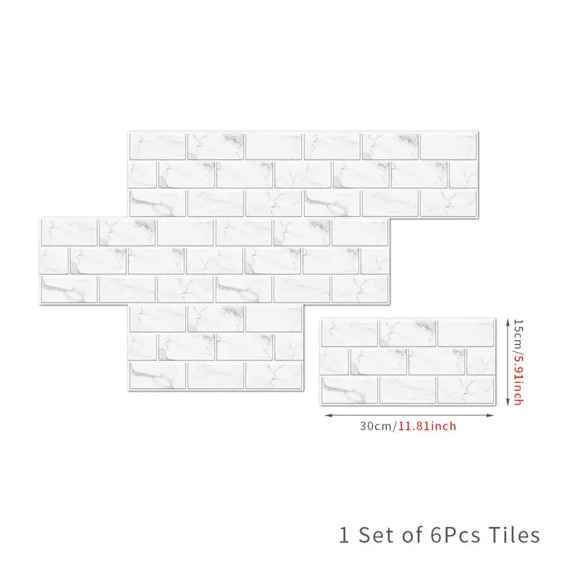 Marble Self-Adhesive Tile Sticker for Home Decor