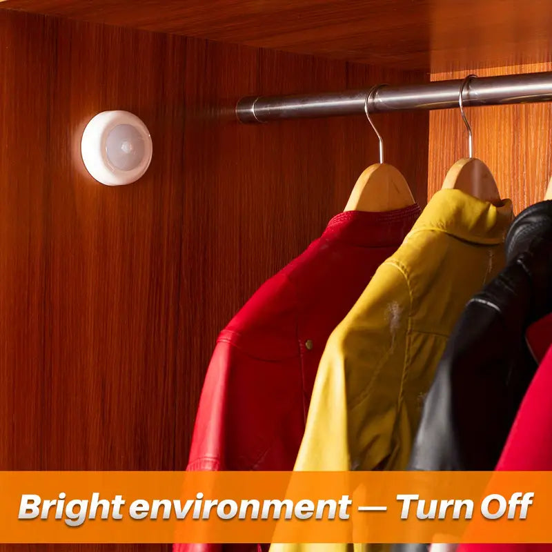 Battery-Operated Motion Sensor Lights for Home Use