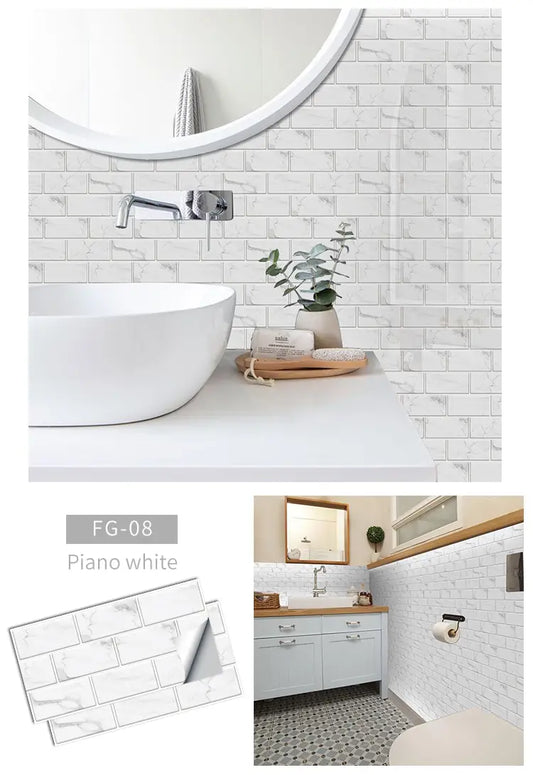 Marble Self-Adhesive Tile Sticker for Home Decor
